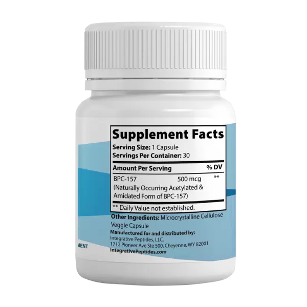BPC-157 PURE Immediate Release (30 Capsules)