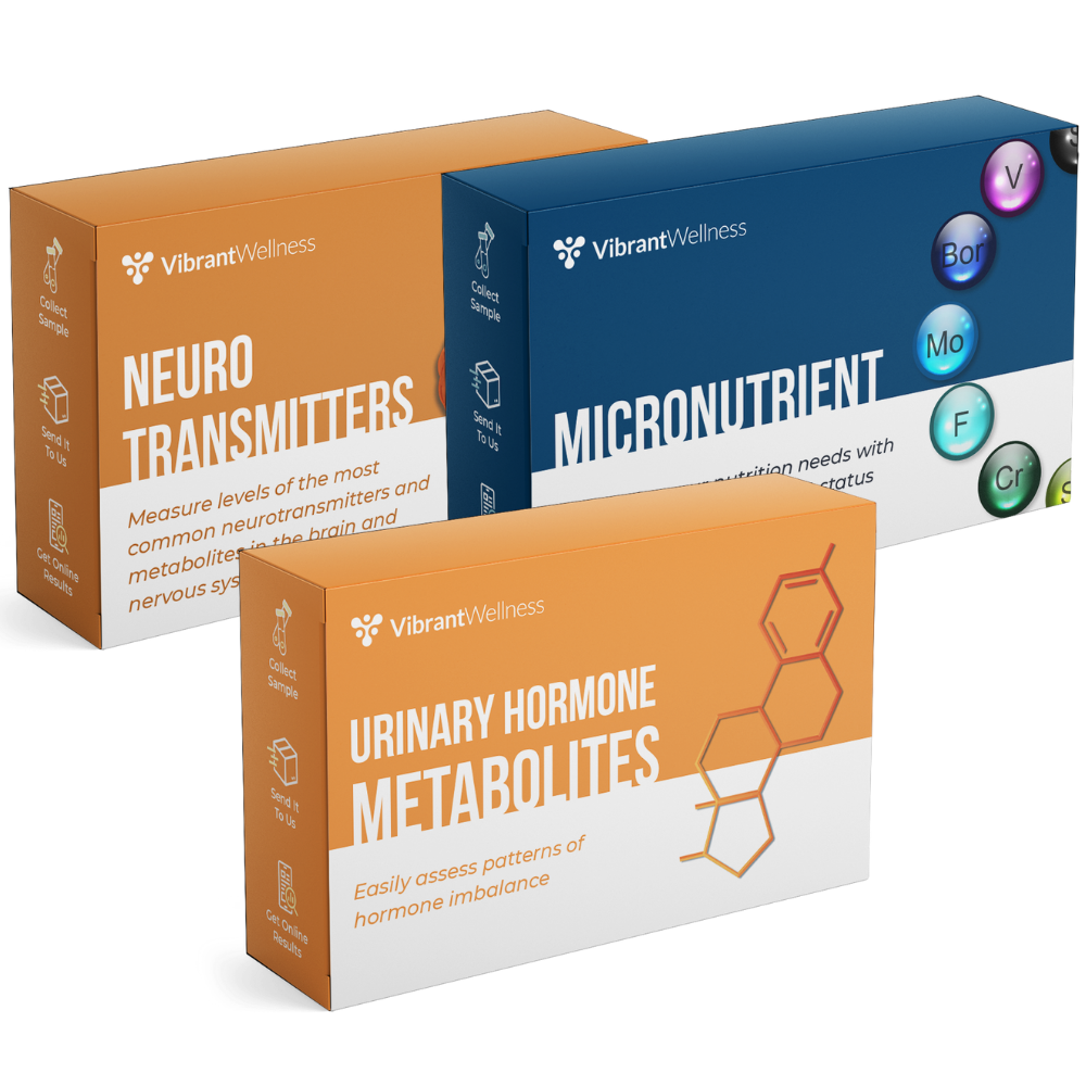 How to Optimize Your Hormone and Neurotransmitter Levels with Vibrant Wellness At-Home Testing